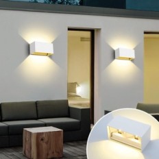 Lámpara de pared LED Kingwen 20W Cálido Blanco Moderno Diseño interior con luz agradable