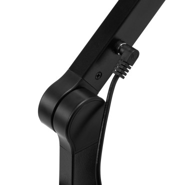 Glow L04 sort bordlampe til behandling — nærbillede af kabel