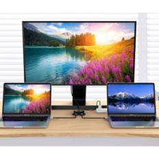 Switch Kvm YotinghDav C201, 100W, 5V, 7,5 x 6 x 1 cm, Nessun set