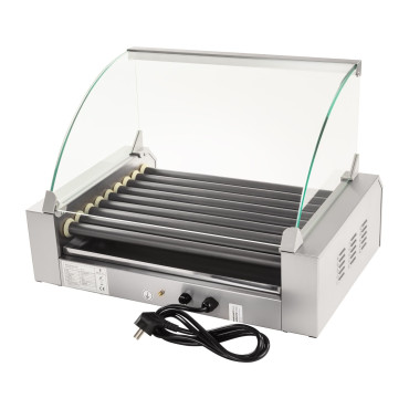 Rullgrill med rullgrill med Teflon 9T rullar
