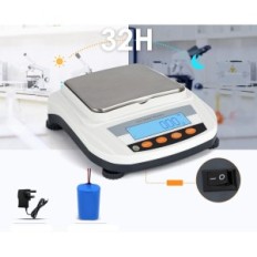 Laboratoriumgewicht van Juelin met LCD-scherm en oplaadfunctie