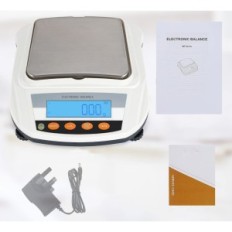 Peso laboratorial de Juelin com exibição LCD e função de carregamento