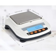 Laboratory weight of Juelin with LCD display and charging function
