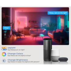 Nastro a LED al neon 30m Brimet non funziona danneggiato o per la riparazione, ideale per parti o test