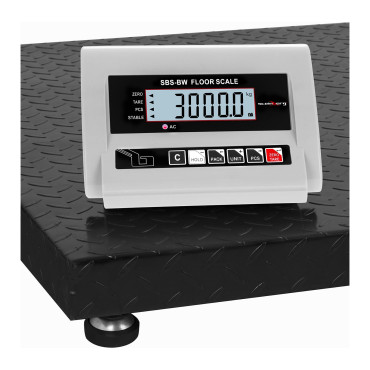 Brezžična brezžična platforma Wireless Wireless SBS-BW-3T LCD do 3 ton