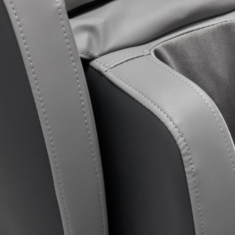 Sakura Massage Sessel Classic 305 Grau — Detailaufnahme Armlehne