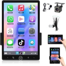 Meteeser 1531С-A3463 Automobilių radijas, 1 DIN, 10.4 ", CARPLAY, Android Auto