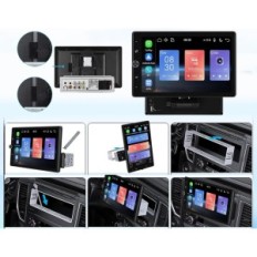 Meteeser 1531С-A3463 Automobilių radijas, 1 DIN, 10.4 ", CARPLAY, Android Auto