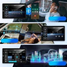 Radio samochodowe METEESER 1531С-A3463, 1 DIN, 10.4", CarPlay, Android Auto