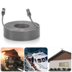 Ethernet Cable Nedul Starlink gen 3 CAT6 15m, vodotěsný IP67