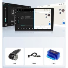 Raadio Android 2din Toyota Yaris 2005-2011, 9 ", Carplay, A7301A2516KTA3MI2