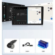 Radio Android 2Din Toyota Yaris 2005-2011, 9 ", Carplay, A7301A2516kta3mi2