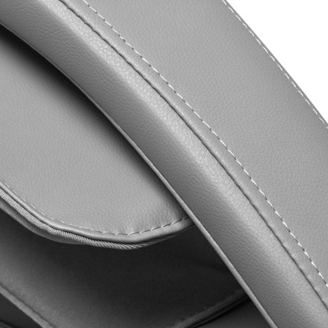 Sakura massage chair Classic 305 gray — close-up of the armrest