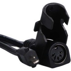 Cilindro de motor eléctrico doblado Haofy KKR127-230F DC29V