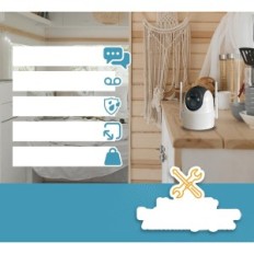 PETTEC PETCAM Free'n 360 4G LTE, 3MP, 20m IR, τεχνολογία ανίχνευσης UltraVivision