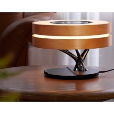 Nakts lampa Maso Horizon lādētājs 10W Pulksteņa gaisma ar AMPULLA Funkcija Bezvadu iekraušanas un modinātāja