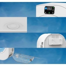 Zračni sušilica Niuxx W-018, LCD, kupaonica, filtar, odvodnja