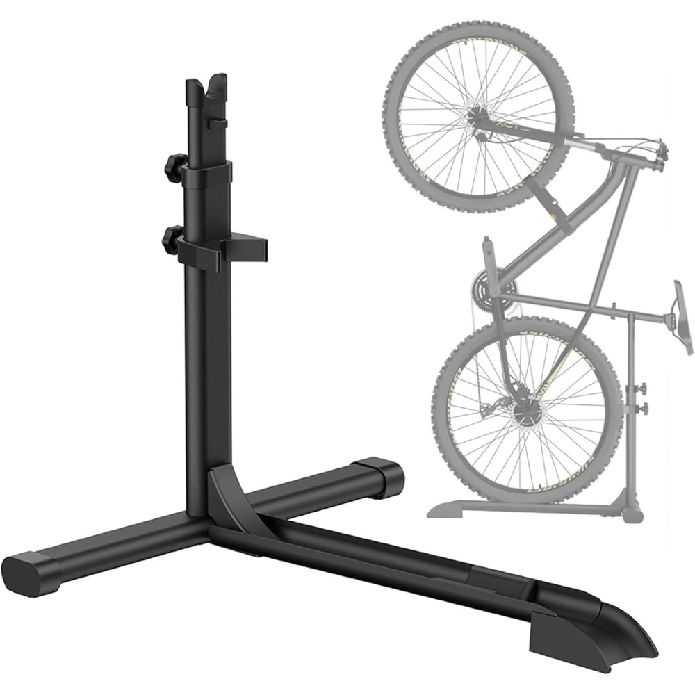 Vertikaler Fahrradstand Mimloke MMK-05 2 PCs. Wandhalter zum Speichern von Fahrrädern vertikal, Platzsparung