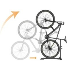 Stand de vélo vertical MIMOTE MMK-05 2 PCS. Porte-muraux pour stocker des vélos verticalement, une économie d'espace