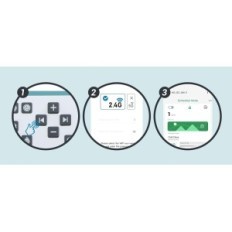 Hioazo Ho-SC-8W Ironing Driver, 8 Zones, WiFi, Regn Sensor