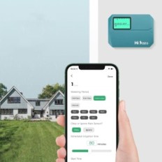 HIOAZO HO-SC-8W strykare, 8 zoner, WiFi, regnsensor