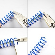 Bindnicker voor spiraalvormige Rayson P12, 4: 1, 46 Gaten, A4