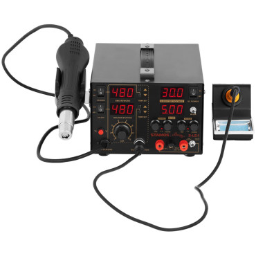 Ammattimainen juotos Juotosasema Hot Air Lab Virtalähde S-LS-1