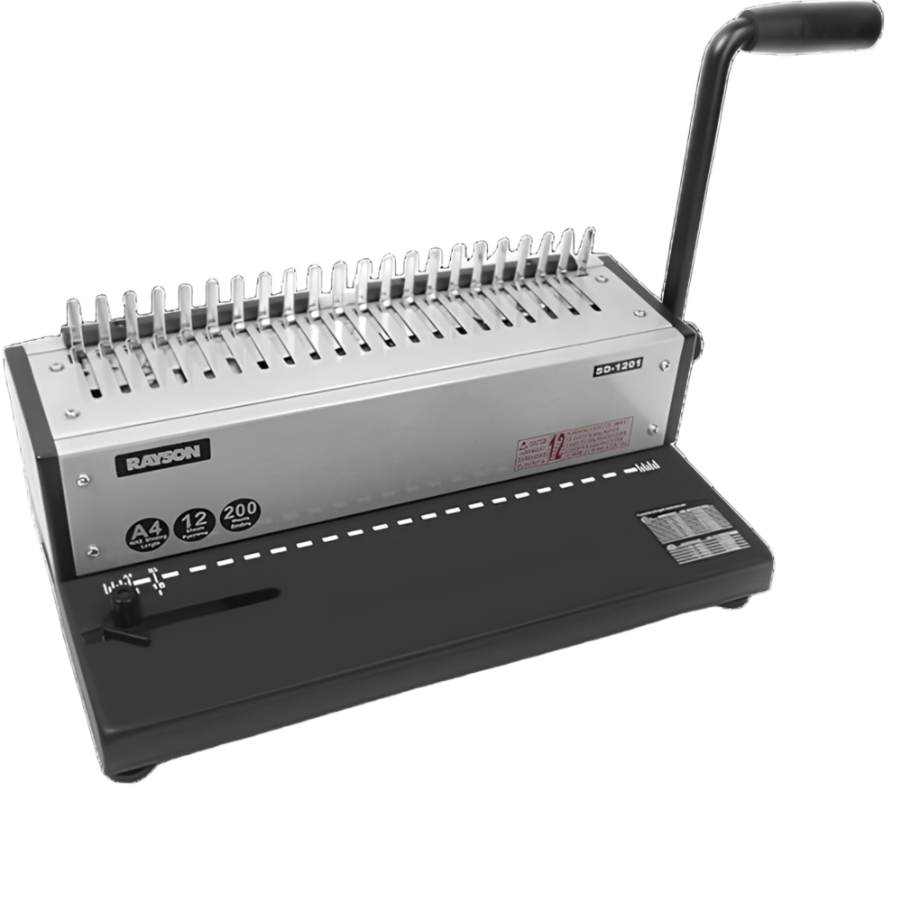Rayson SD-1201 hřeben, 21 otvorů, 200 listů, bez nastavení