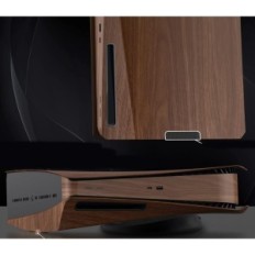 Extremerate Excover PFBT0025 housing for PS5 Disc, side panel, wood