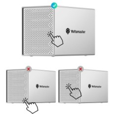 Yottamaster PS500RC3-RAID USB-C aluminum 5x16TB HDD SSD