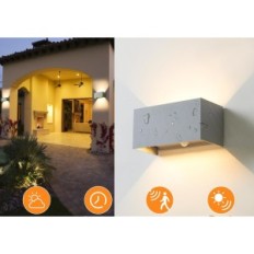 Externí CE-1006C LED s pohybem snímače fasádní lampy vodotěsné pro zahradu