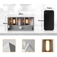 Ekstern CELAVY CE-1006C LED med bevægelsesføler facade lampe vandtæt til have