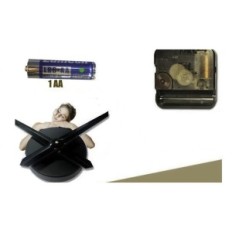 3D seinakell Silver Sticky kaasaegne suur dekoratiivne interjöör