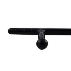 Policía Tonfa caucho 58 cm Tire defensivo para ejercicio y protección