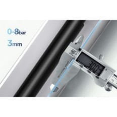 Pistão pneumático para remover o congestionamento em tubos com 4 dicas