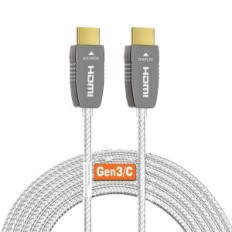 HDMI RUIPRO 8K 15M, 48Gbps, EARC, HDR, optiskās šķiedras, TV, projektors