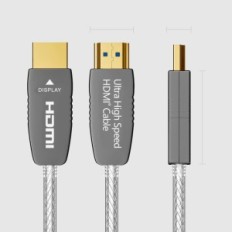 HDMI Ruipro 8k 15m, 48Gbps, Earc, HDR, οπτική οπτική, τηλεόραση, προβολέας