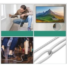 Kabel HDMI RUIPRO 8K 15m, 48Gbps, eARC, HDR, światłowodowy, TV, projektor