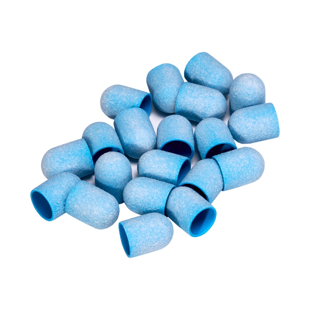 EXO Blue Med schuurkapjes 13 mm 150 grit hard kap 20 stuks — combinatie van artikelen
