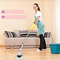 Used Electric brush LZ-8052, wireless, 8 tips, white