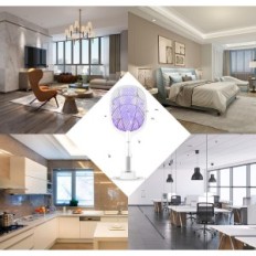 Elektryczna packa na muchy DANGZW WD-947 bezpieczna siatka do zabijania komarów i owadów z akumulatorem i podstawką