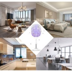 Pack électrique sur les mouches Dangzw WD-947 maille sûre pour tuer des moustiques et des insectes avec batterie et stand