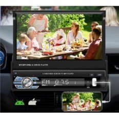 Brugt Hikita 1DIN 7 "Bilradio, BT, USB, FM, AUX, MIRROR LINK