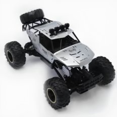 Car controlled by all wheel drive and LED lights