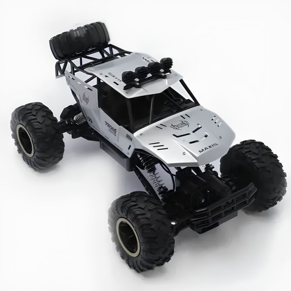 Coche controlado por todas las ruedas y luces LED