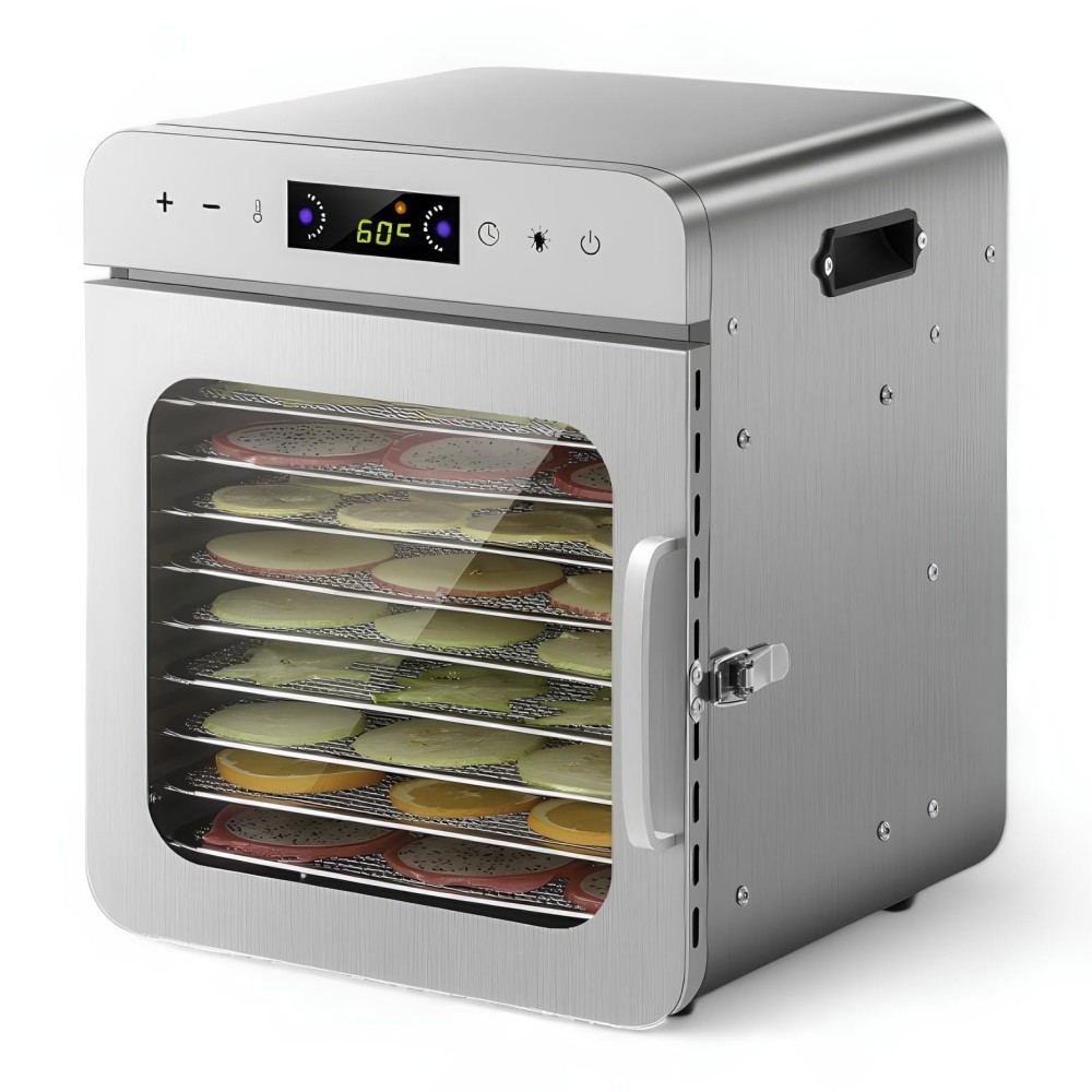 Defektne dehüdraator puuvilja kuivatamiseks, 400 W, 10 riiulit