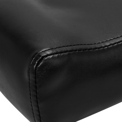 Poggiapiedi Mobile Pedicure Bell Sillon nero — primo piano della superficie