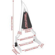 Afneembaar achter Terug naar Harley Touring Road King Road Glide Street Glide