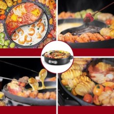 Damaged electric grill Food Party FPJ202, 110V, 1800W