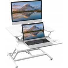 Tabella danneggiata Ergomaker regolabile DC02 55cm con altezza regolabile, bianco